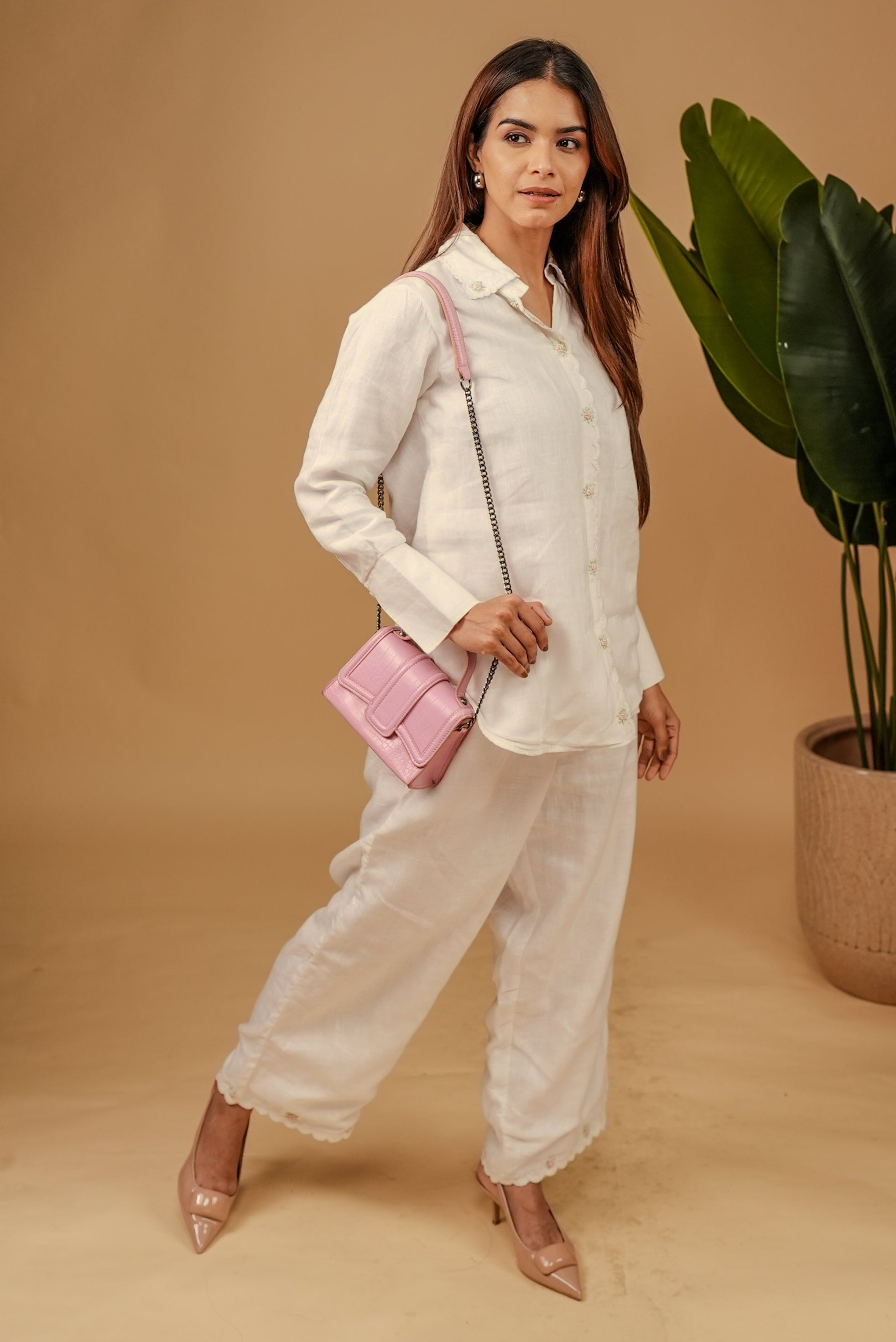 Eternal Rose Linen Co-ord