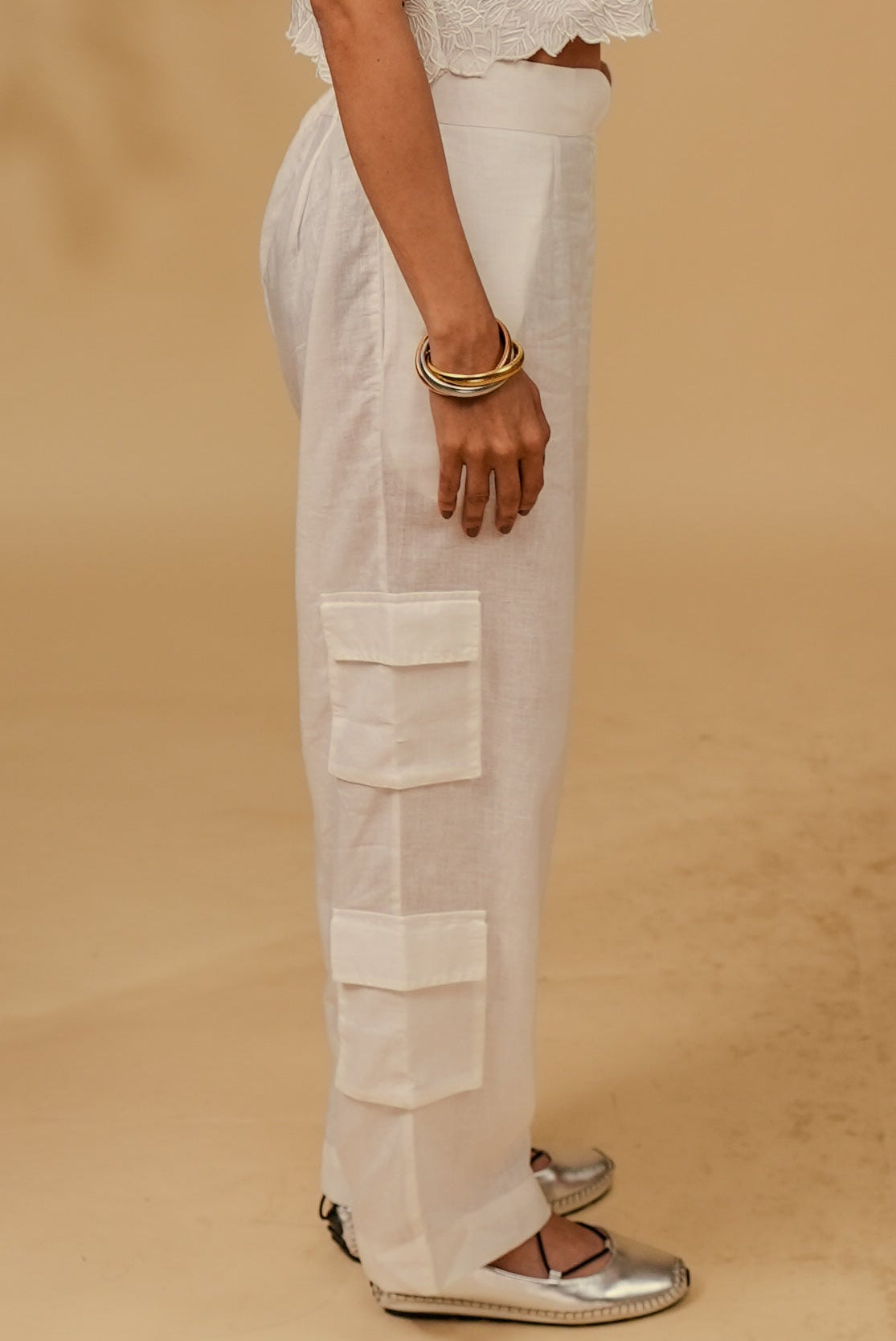 Cargo Linen Pant