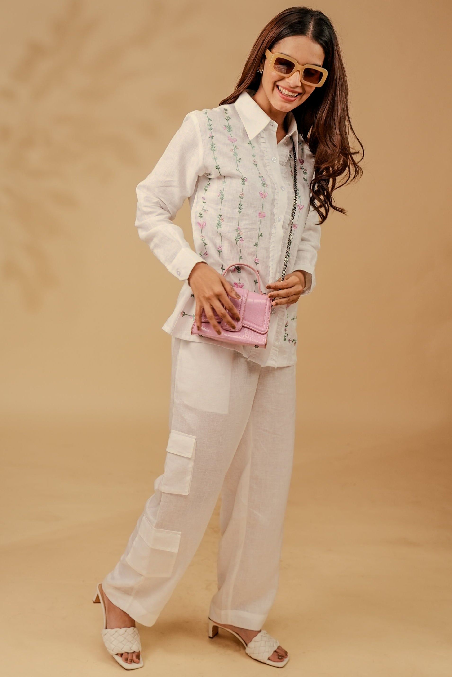 Gardenia Linen Shirt