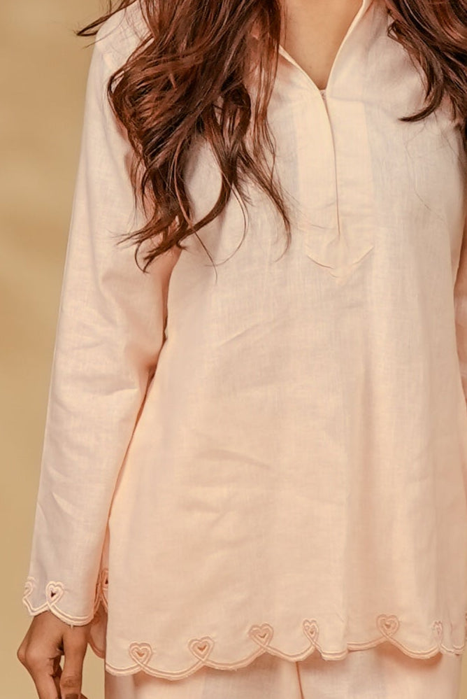 🫰 Finger Heart Linen Co-ord