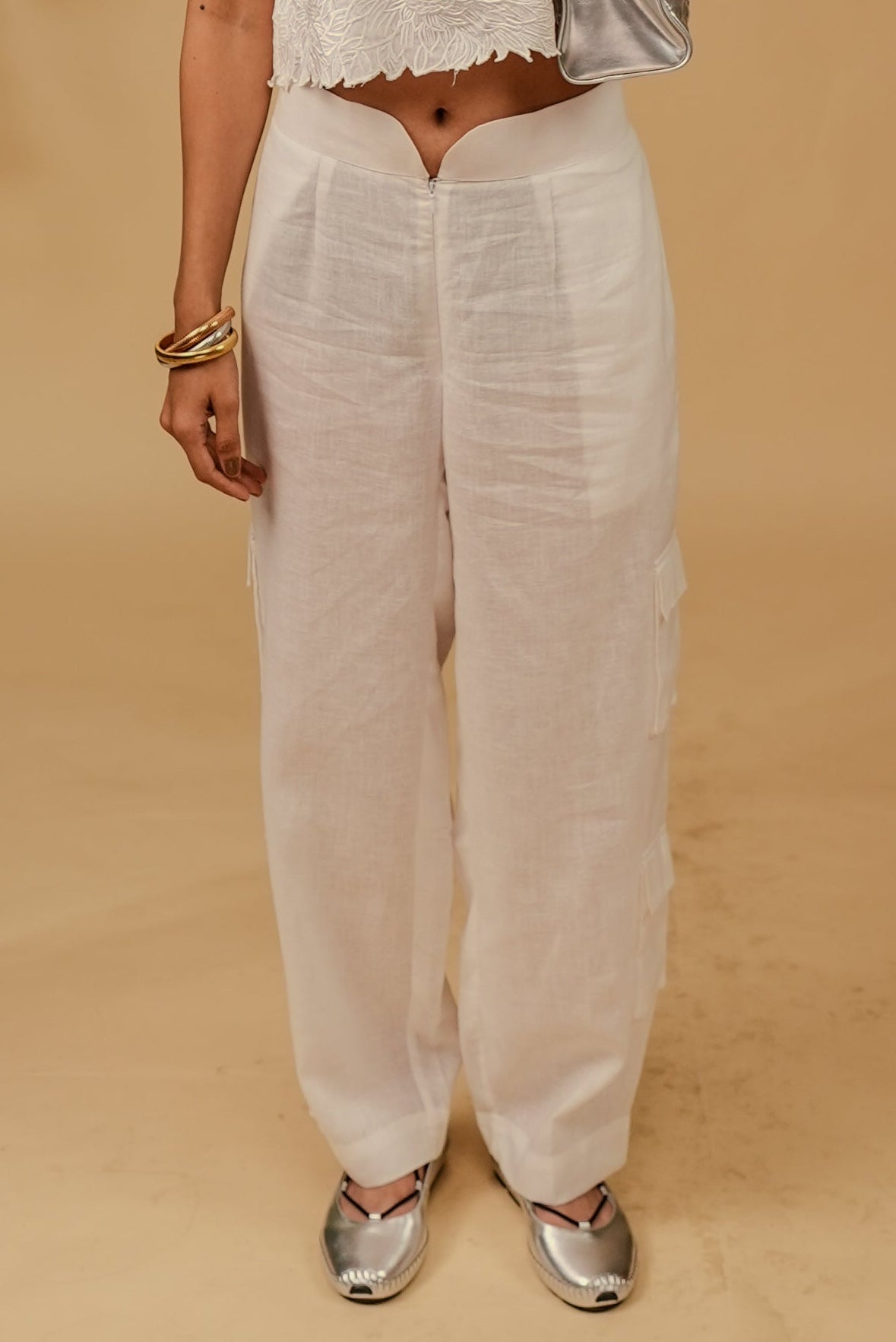 Cargo Linen Pant